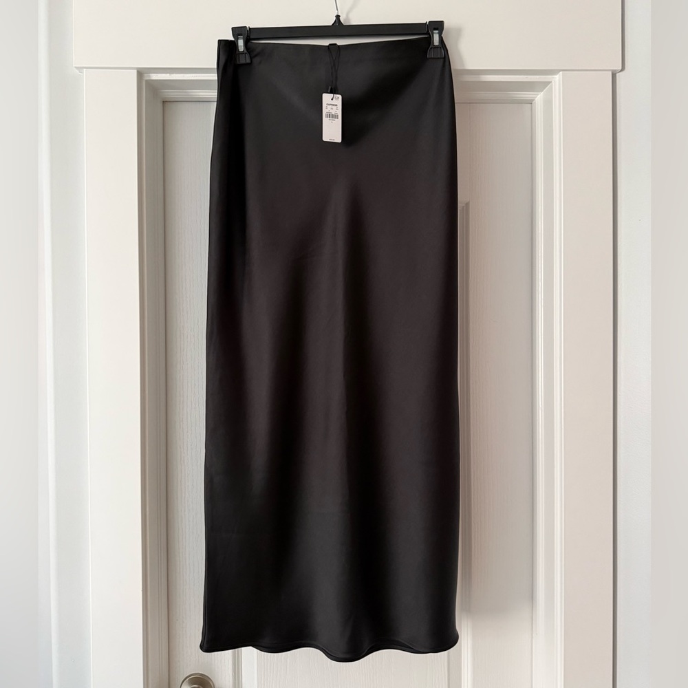 NWT Express Satin Maxi Skirt